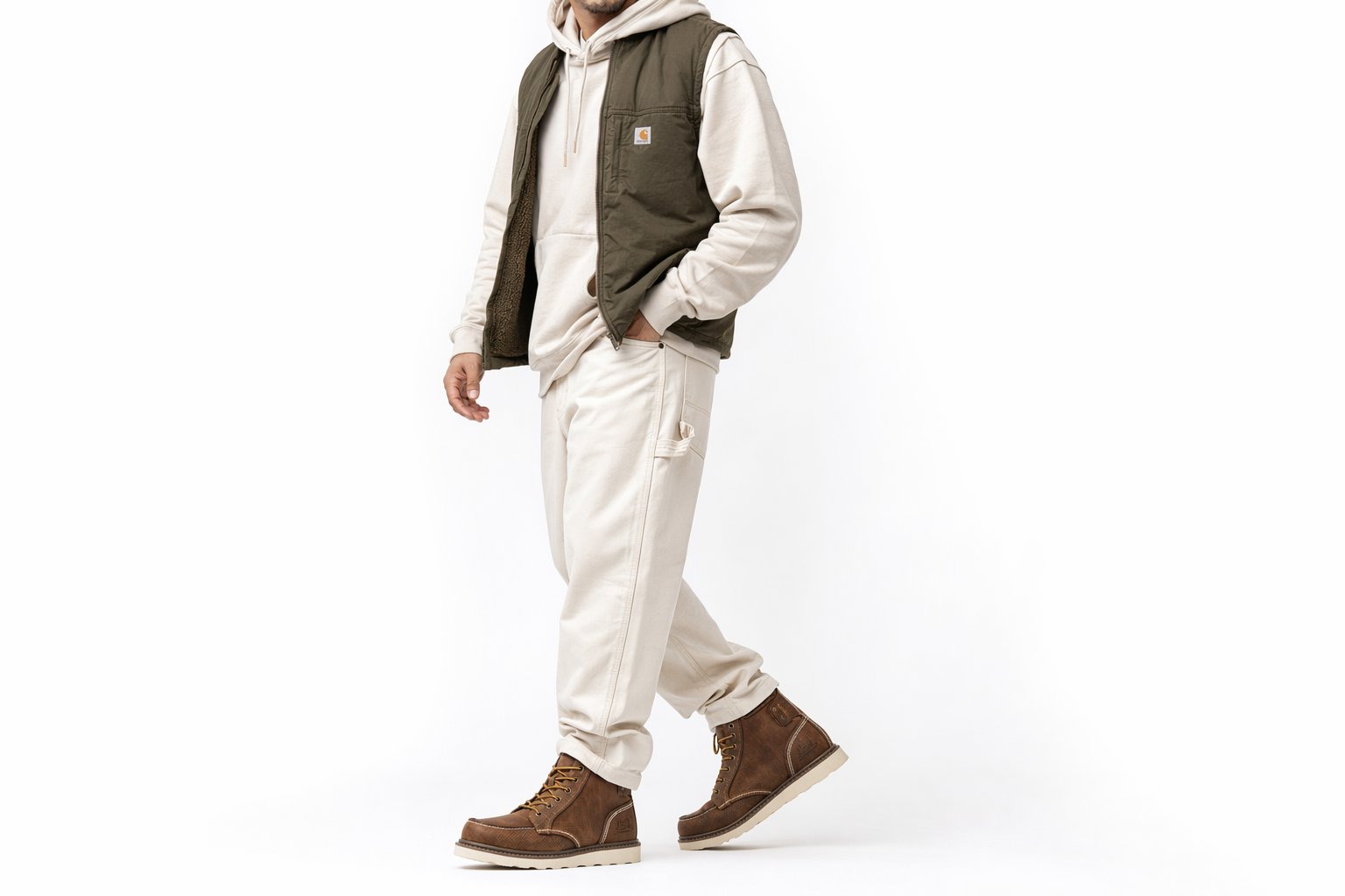 Order Boot Martin Mid-Top CAT 'Coklat' P724049J3EDC18