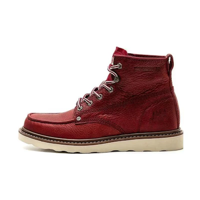 CAT Moc Wedge 'Red Outdoor Boot'