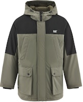 CAT Multi-Pocket Logo Hoodie Down Jacket for Men. CM3DWT47081 CAT Multi-Pocket Logo Hoodie Down Jacket for Men. CM3DWT47081