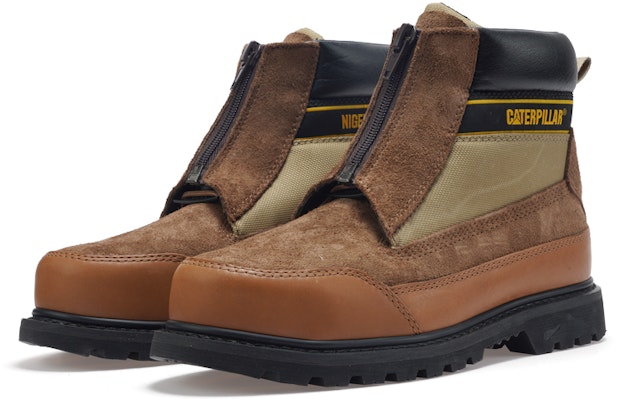 CAT Nigel Cabourn x Ankle Work Boots 'Brown' P111398M3BDC36 Order CAT Nigel Cabourn x Ankle Work Boots 'Brown' P111398M3BDC36