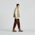 CAT Nigel Cabourn x But Kasut Buku Lali 'Coklat' P111398M3BDC36