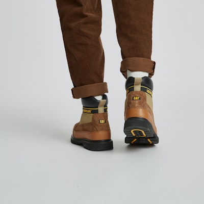 CAT Nigel Cabourn x Ankle Work Boots 'Brown' P111398M3BDC36 2