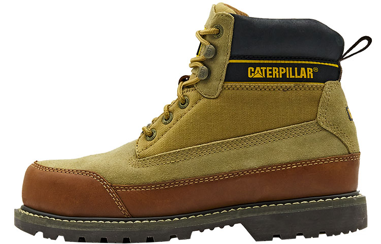 CAT Nigel Cabourn x High-Top Work Boot 'Brown Yellow' P110958L3BDC29