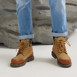 CAT Nigel Cabourn x 高帮工装靴 '棕黄色' P110958L3BDC29 Details for CAT Nigel Cabourn x 高帮工装靴 '棕黄色' P110958L3BDC29