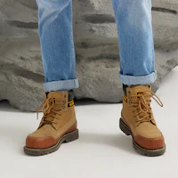 Sizing Bota Alta de Trabajo CAT Nigel Cabourn x 'Marrón Amarillo' P110958L3BDC29