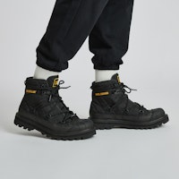 CAT Nigel Cabourn x 高帮工装靴 '都市实用黑' P111317M3BDC09 3