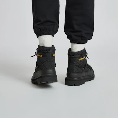 CAT Nigel Cabourn x 高筒工作靴 '城市實用黑' P111317M3BDC09 3