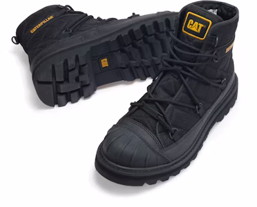 CAT Nigel Cabourn x ハイトップワークブーツ 'アーバンユーティリティブラック' P111317M3BDC09 Shop CAT Nigel Cabourn x ハイトップワークブーツ 'アーバンユーティリティブラック' P111317M3BDC09