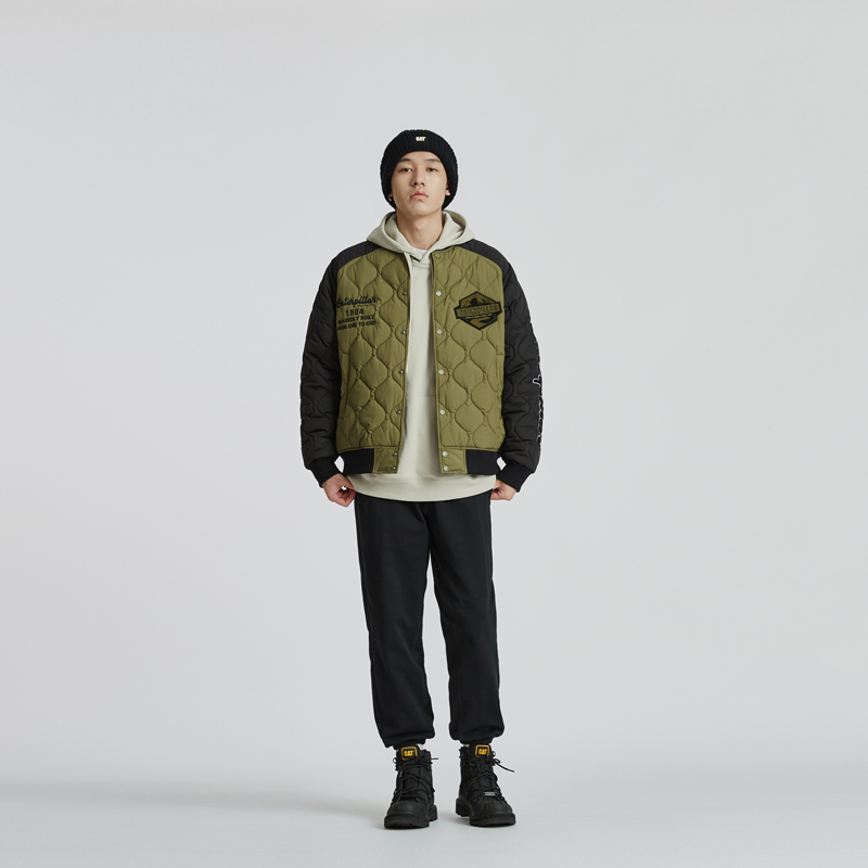 Sizing CAT Nigel Cabourn x 高筒工作靴 '城市實用黑' P111317M3BDC09