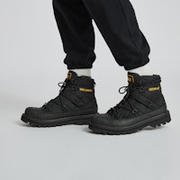 CAT Nigel Cabourn x 高帮工装靴 '都市实用黑' P111317M3BDC09 1