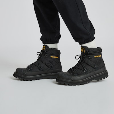 CAT Nigel Cabourn x High-Top Work Boot 'Urban Utility Black' P111317M3BDC09 1