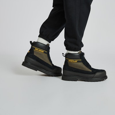 CAT Nigel Cabourn x 高筒工裝靴 '黑色防水馬丁靴' P111313M3BDC09 3