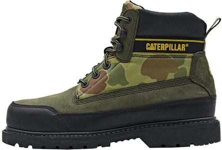 CAT Nigel Cabourn x High Top Utility Boot 'Camo Hitam Hijau' P110959L3BDC09 Buy CAT Nigel Cabourn x High Top Utility Boot 'Camo Hitam Hijau' P110959L3BDC09