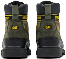 CAT Nigel Cabourn x ハイトップユーティリティブーツ 'カモブラック/グリーン' P110959L3BDC09 Shop CAT Nigel Cabourn x ハイトップユーティリティブーツ 'カモブラック/グリーン' P110959L3BDC09