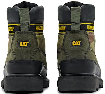 CAT Nigel Cabourn x High Top Utility Boot 'Camo Hitam Hijau' P110959L3BDC09 Shop CAT Nigel Cabourn x High Top Utility Boot 'Camo Hitam Hijau' P110959L3BDC09