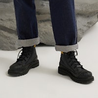 CAT Nigel Cabourn x High Top Utility Outdoor Boot 'Black City Function' P110961L3BDC09 Details for CAT Nigel Cabourn x High Top Utility Outdoor Boot 'Black City Function' P110961L3BDC09