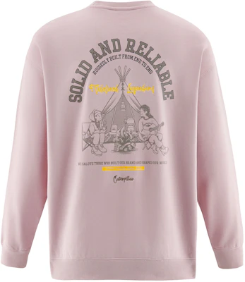 Sudadera Unisex Casual Camping Gráfica CAT Outdoor Crewneck CM3SWT48011 5