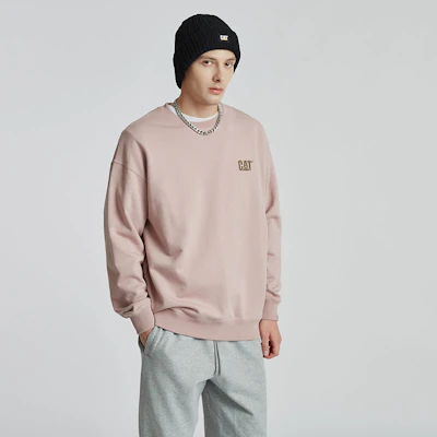 Sudadera Unisex Casual Camping Gráfica CAT Outdoor Crewneck CM3SWT48011 6