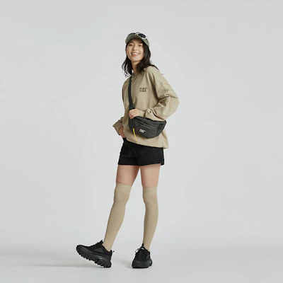 Sudadera Unisex Casual Camping Gráfica CAT Outdoor Crewneck CM3SWT48011 18