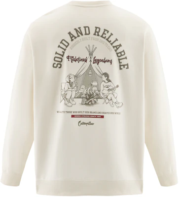 Sudadera Unisex Casual Camping Gráfica CAT Outdoor Crewneck CM3SWT48011 Lookbook Sudadera Unisex Casual Camping Gráfica CAT Outdoor Crewneck CM3SWT48011