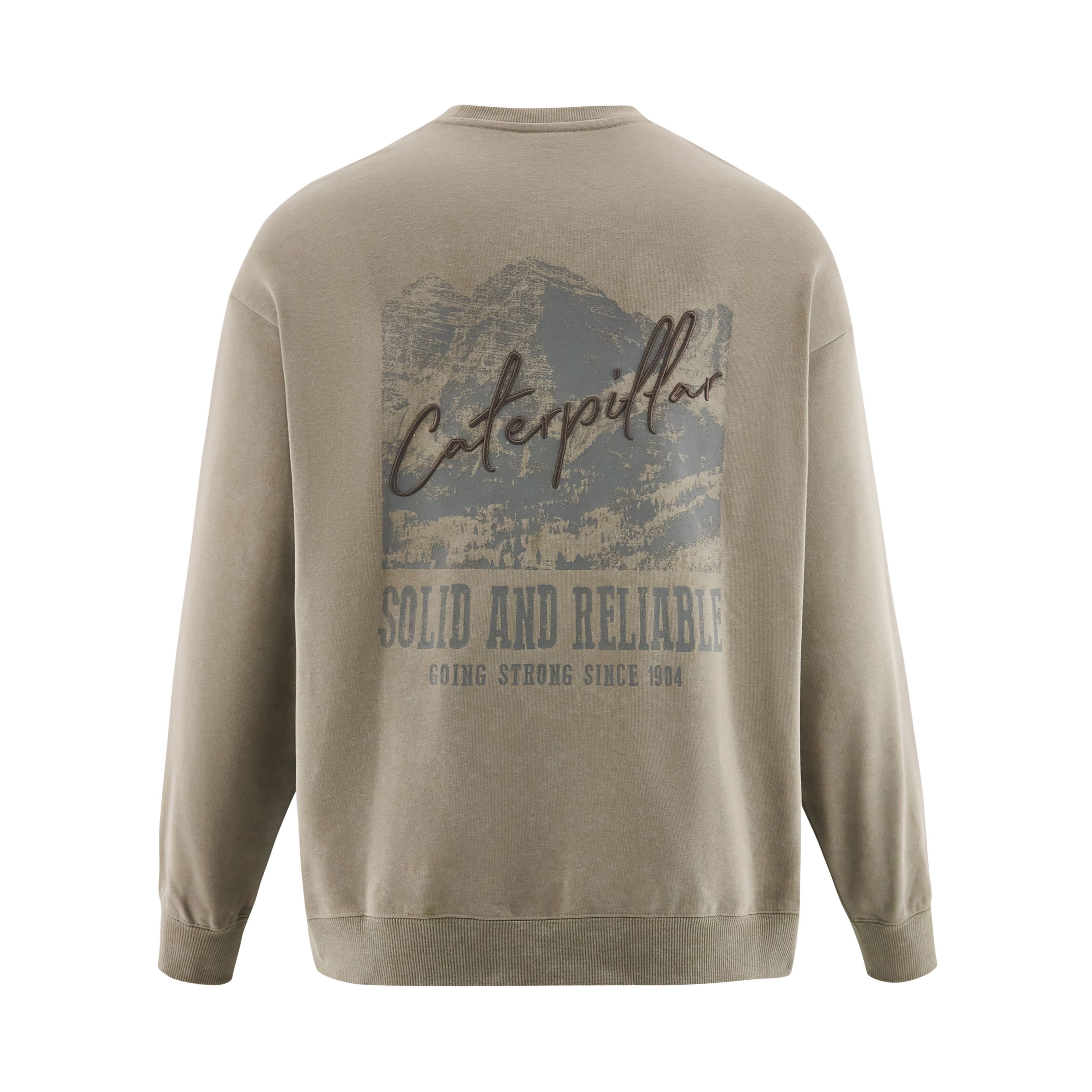 CAT Outdoor Casual Tie-Dye Graphic Sweatshirt for Men CM3SWT38061