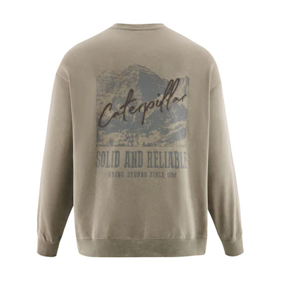 CAT Outdoor Casual Tie-Dye Graphic Sweatshirt for Men CM3SWT38061