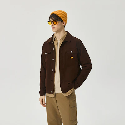 CAT 户外休闲复古工装基础夹克 CN3JAU31161 4