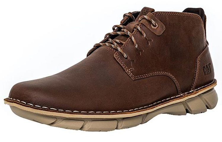 Lookbook CAT Sepatu Bot Kerja Santai Outdoor 'Deep Brown' P722417J1UDC39