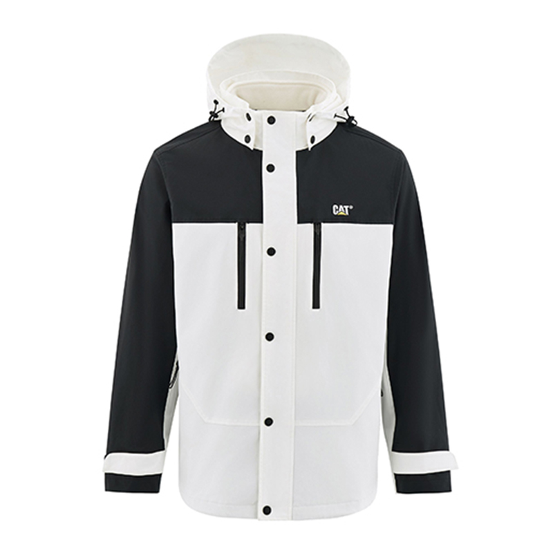 CAT Outdoor Solid Color Detachable Hooded Jacket CN3JAU49991