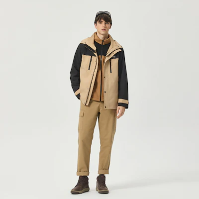 CAT户外纯色可拆卸帽夹克 CN3JAU49991 12