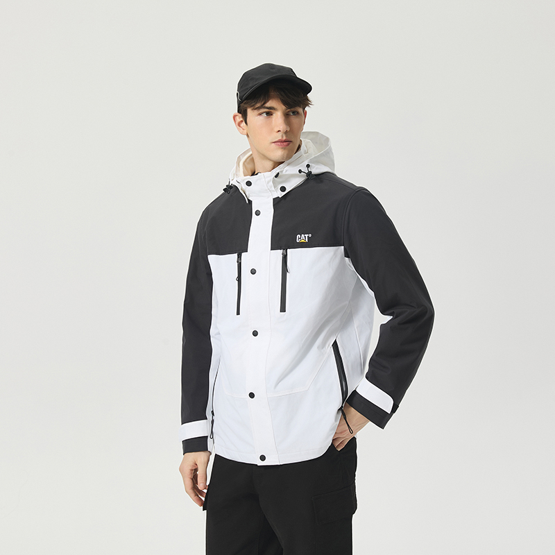 Purchase CAT户外纯色可拆卸帽夹克 CN3JAU49991