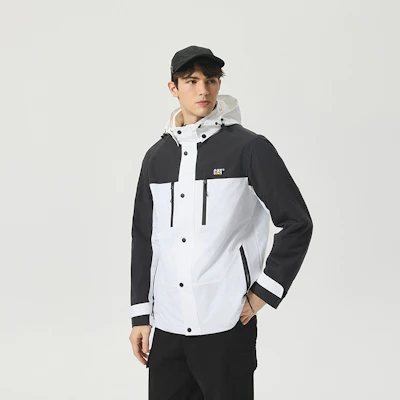 CAT户外纯色可拆卸帽夹克 CN3JAU49991 Purchase CAT户外纯色可拆卸帽夹克 CN3JAU49991