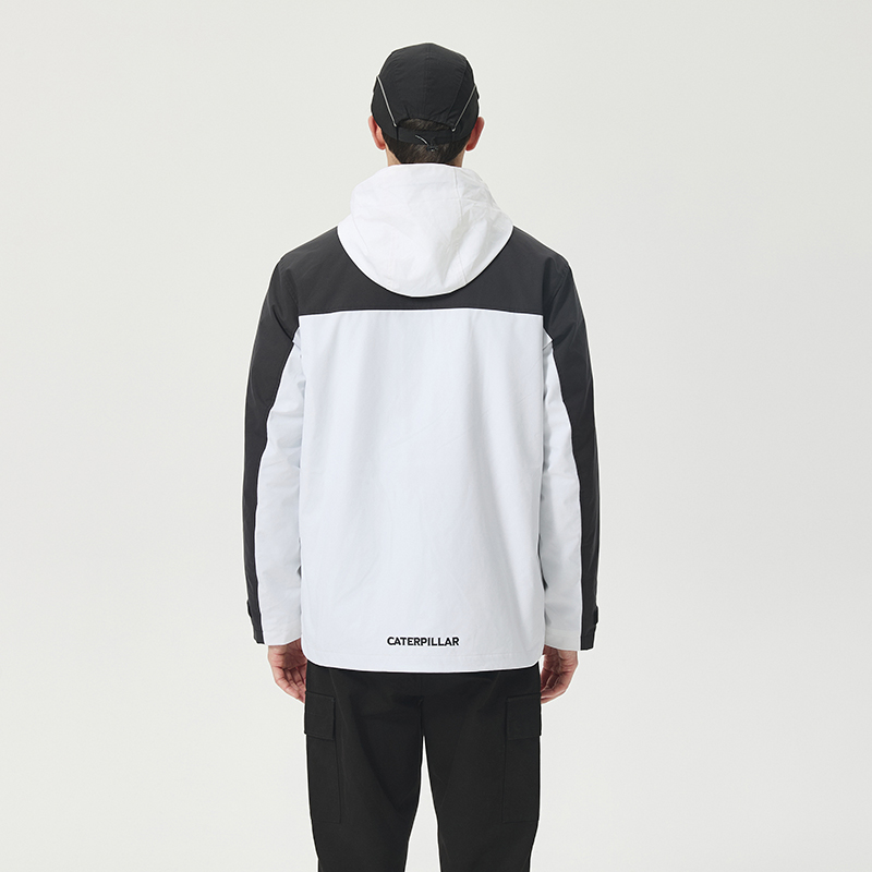 Details for CAT户外纯色可拆卸帽夹克 CN3JAU49991
