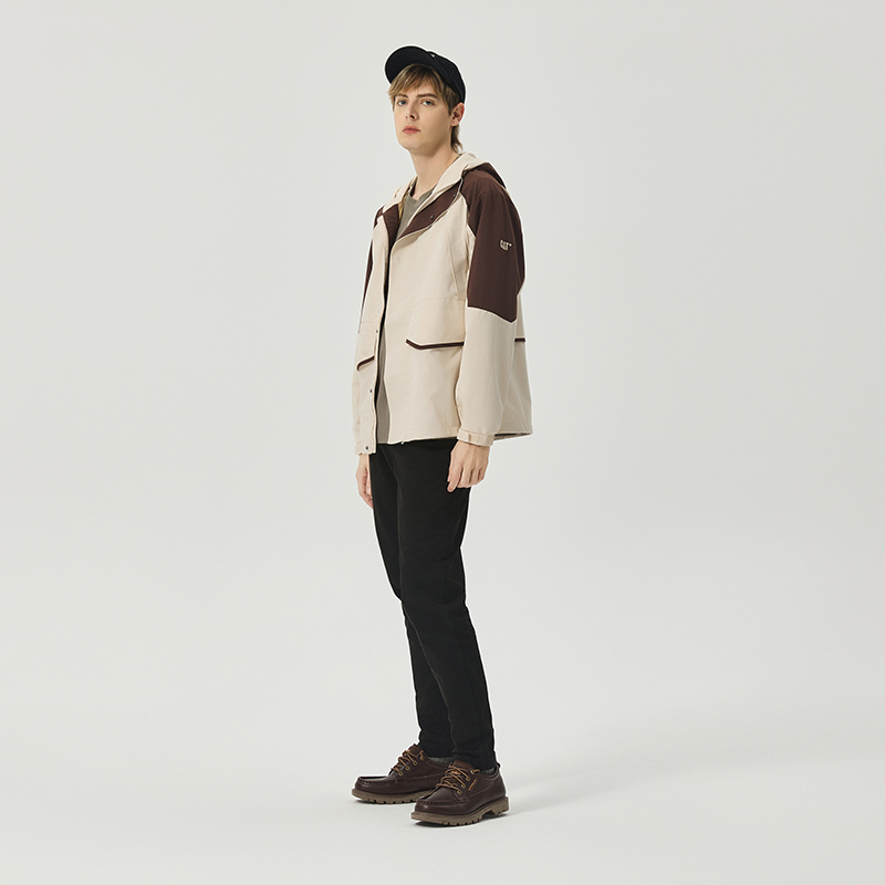 Sizing Chaqueta Impermeable y Cortavientos CAT para Hombre Outdoor. CN3JAU39061