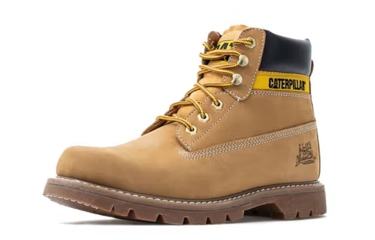 Lookbook Sepatu Boot Kerja Outdoor CAT "Coklat Kuning" P441009I3UDC25