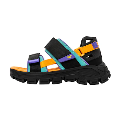 CAT Progressor Sandal 'Hollow Magic Tape Black Multicolor'