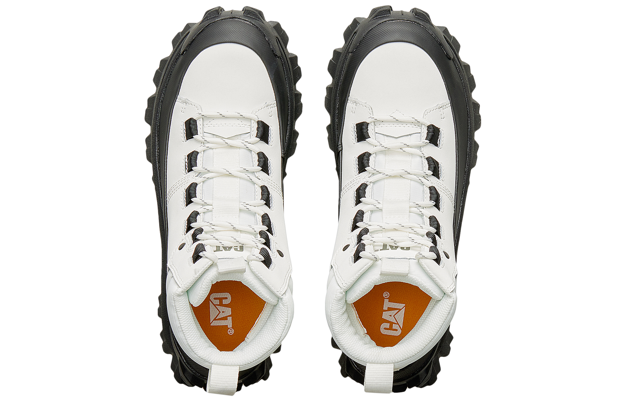 Lookbook CAT Re-Powered 'Lunar Rover Explorer High-Top Martin Boots White' P110536K3MDC10