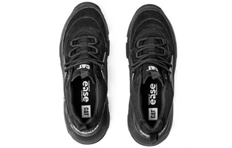 Lookbook CAT Re-Powered低帮“先锋休闲鞋-黑色撞色” P724518J3KMC09