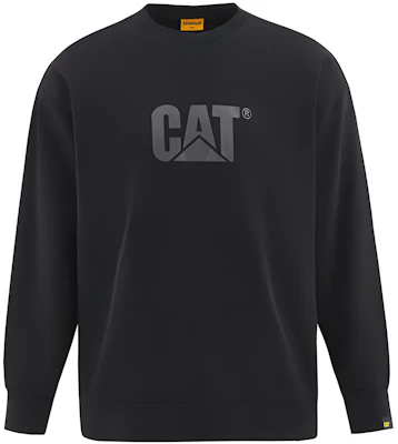 CAT 寬鬆版型男女黑色印花圓領衛衣 CM3SWT66731-Black CM3SWT66731-BLACK Buy CAT 寬鬆版型男女黑色印花圓領衛衣 CM3SWT66731-Black CM3SWT66731-BLACK