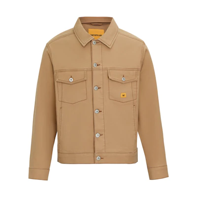 CAT Retro Multi-Pocket Button-Up Casual Long-Sleeve Jacket for Men CN1JAU19061