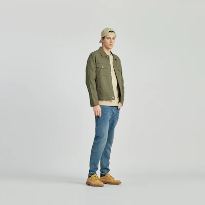 CAT メンズ レトロ マルチポケット ボタンアップ 長袖カジュアルジャケット CN1JAU19061 6