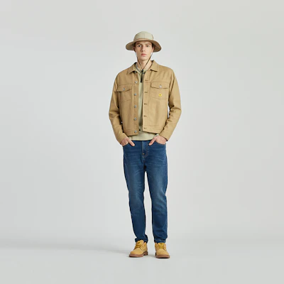 CAT メンズ レトロ マルチポケット ボタンアップ 長袖カジュアルジャケット CN1JAU19061 Shop CAT メンズ レトロ マルチポケット ボタンアップ 長袖カジュアルジャケット CN1JAU19061