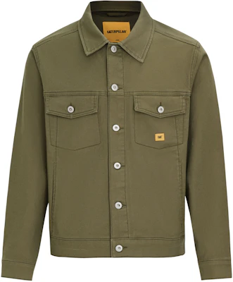 CAT メンズ レトロ マルチポケット ボタンアップ 長袖カジュアルジャケット CN1JAU19061 1