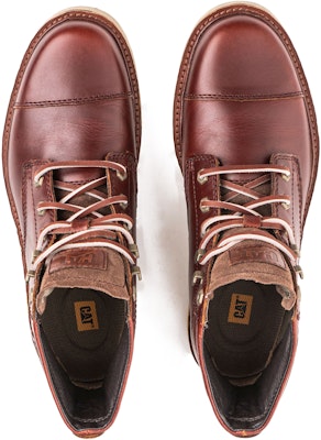 CAT Retro Series 'Brown Red Work Boot' P724707J3BDC43 Lookbook CAT Retro Series 'Brown Red Work Boot' P724707J3BDC43