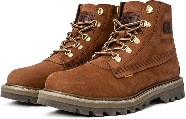 CAT Rework 'Brown High-Top Work Boot' P110414K1BDC15 Order CAT Rework 'Brown High-Top Work Boot' P110414K1BDC15