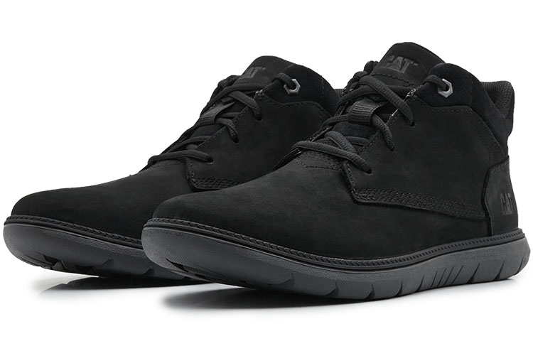 Lookbook CAT Roamer Mid 2.0 系列 舒適休閒耐磨防滑中幫戶外靴 黑色