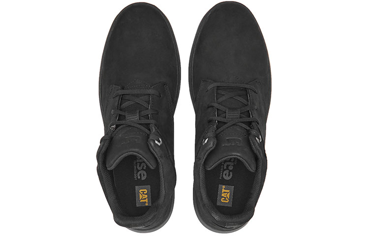 Shop CAT Roamer Mid 2.0 系列 舒適休閒耐磨防滑中幫戶外靴 黑色