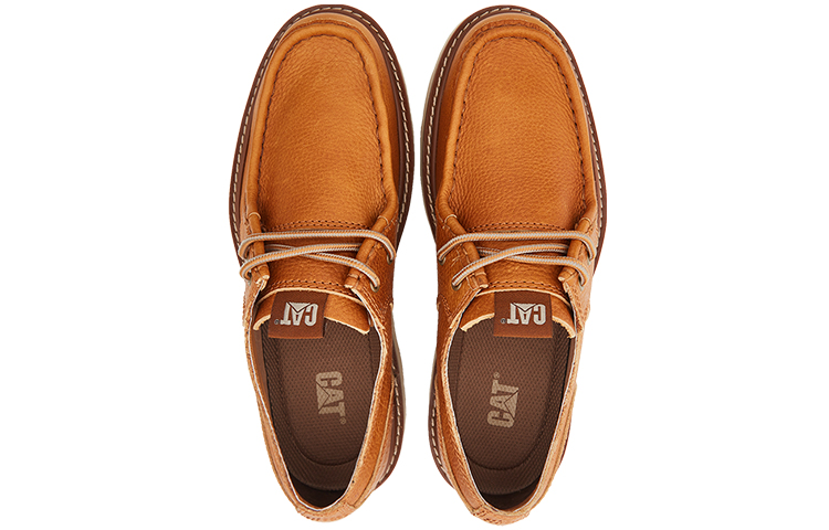 Lookbook CAT ROSTER系列 耐磨復古戶外靴 鮮棕色