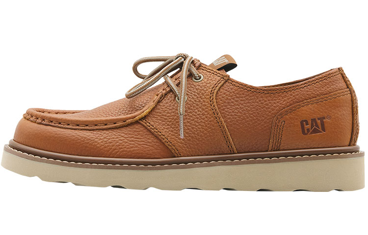 CAT Roster 'Brown Casual Boat Shoe'