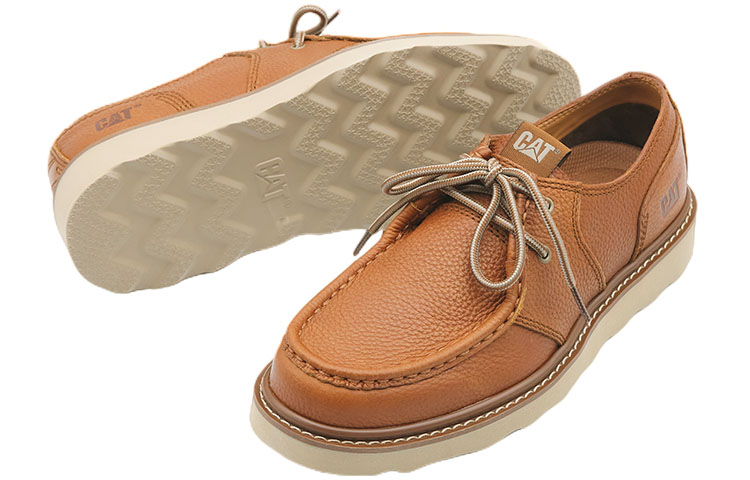 CAT Roster 'Brown Casual Boat Shoe' 圖 3